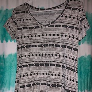 Tribal print tee